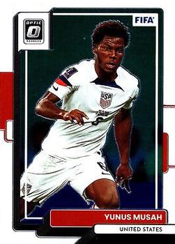 Yunus Musah USA Panini Donruss Soccer 2022/23 Optic #175